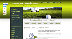Desktop Screenshot of lipnopark.cz