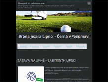 Tablet Screenshot of lipnopark.cz